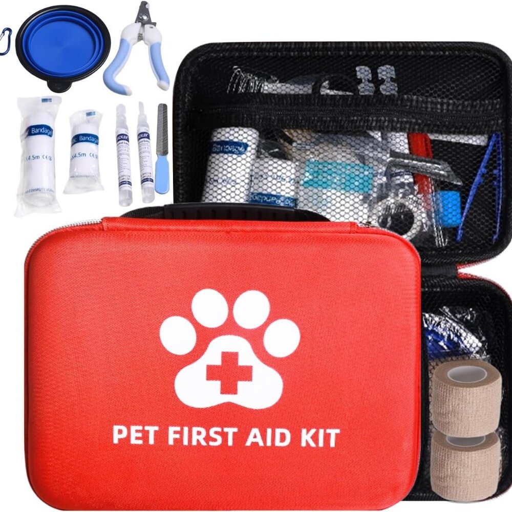 Dog First Aid Kit Your Best Friend's Emergency Essential(1 Kit)